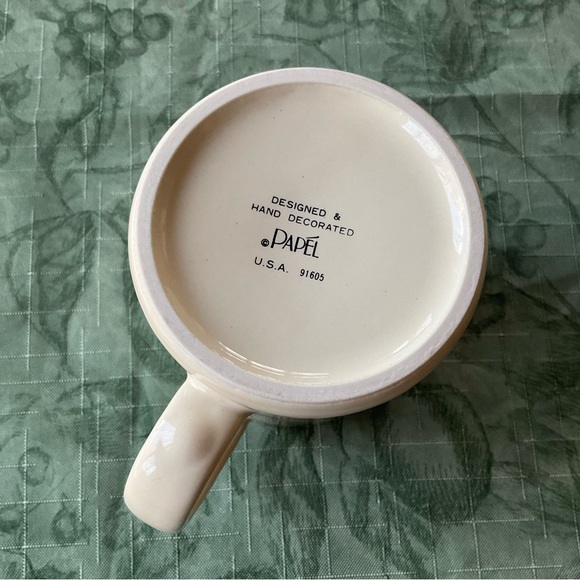 VINTAGE World’s Greatest Dad Mug PAPÉL Brand Ceramic Cute Funny USA Made - Picture 6 of 6